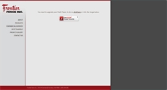 Desktop Screenshot of frontierfenceinc.com